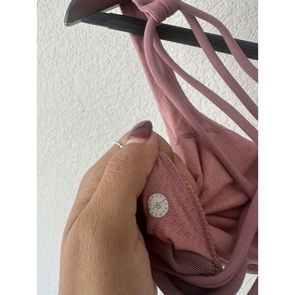 Lululemon Free To Be Bra (Wild) Moss Rose - Picture 4 of 5
